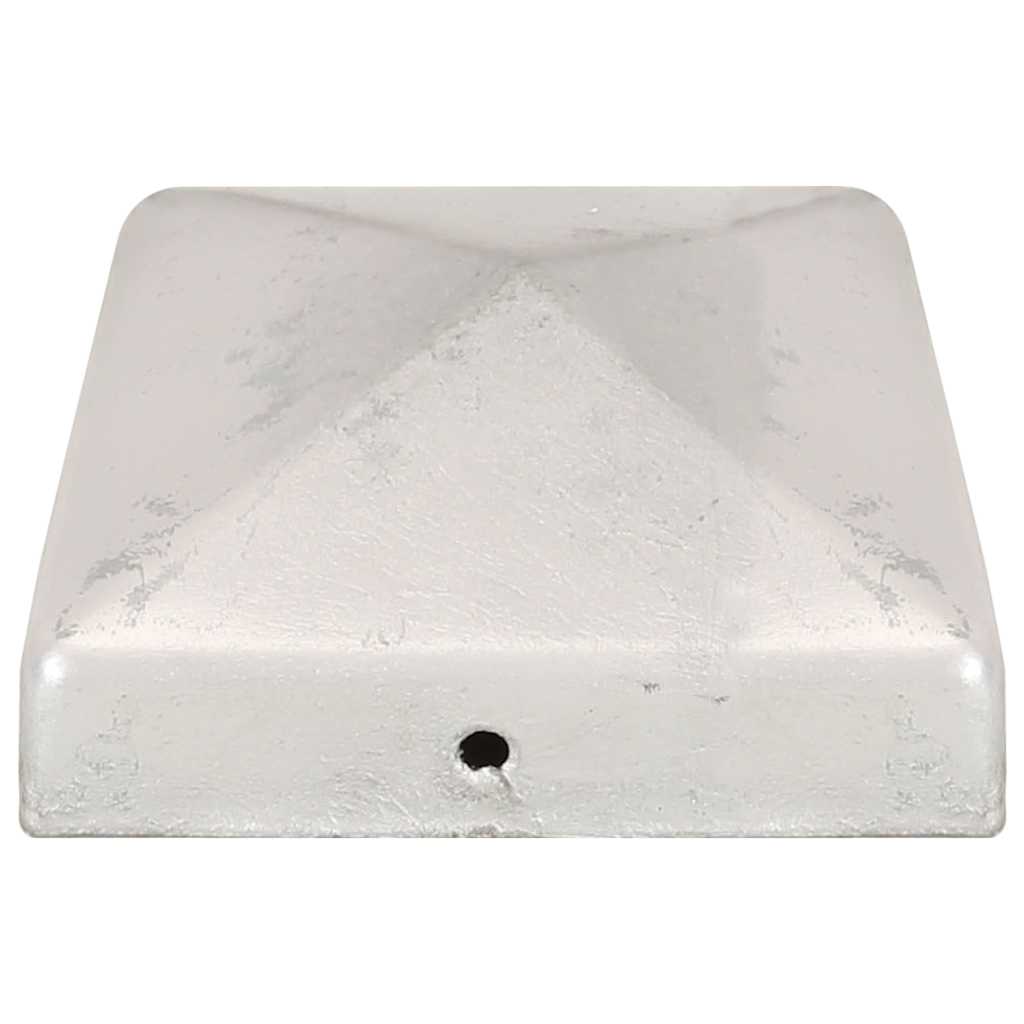 Pyramidin Muotoinen Aitatolpan Kärki 6 Kpl Metalli 81X81 Mm