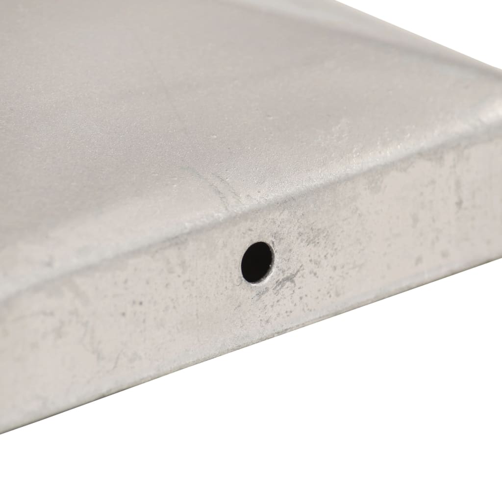 Pyramidin Muotoinen Aitatolpan Kärki 6 Kpl Metalli 81X81 Mm