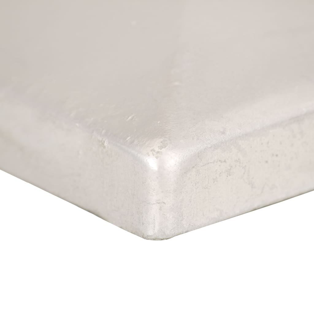 Pyramidin Muotoinen Aitatolpan Kärki 6 Kpl Metalli 91X91 Mm