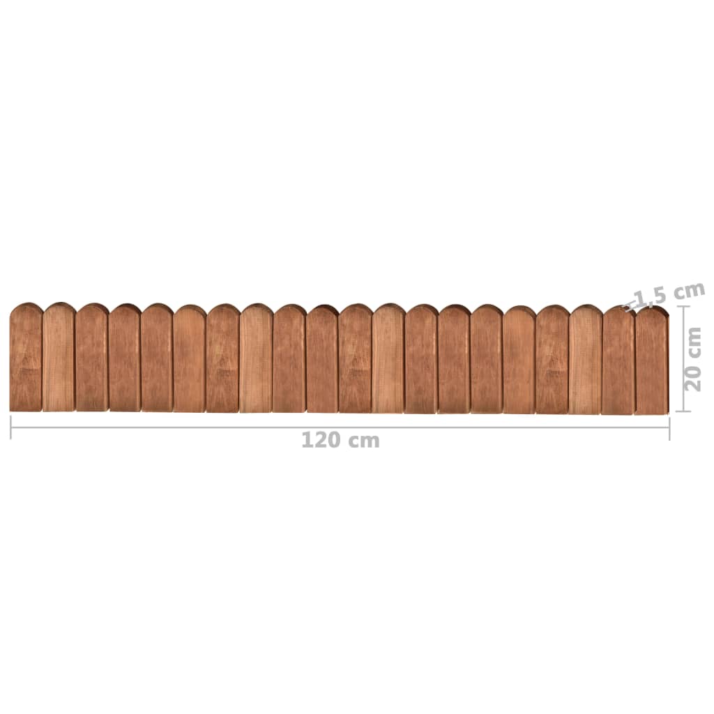 Raja-Aitarulla Ruskea 120 Cm Kyllästetty Mänty