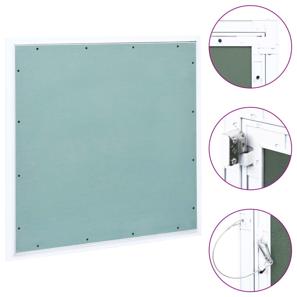 Huoltoluukkupaneeli Alumiinikehys Ja Kipsilevy 700X700 Mm