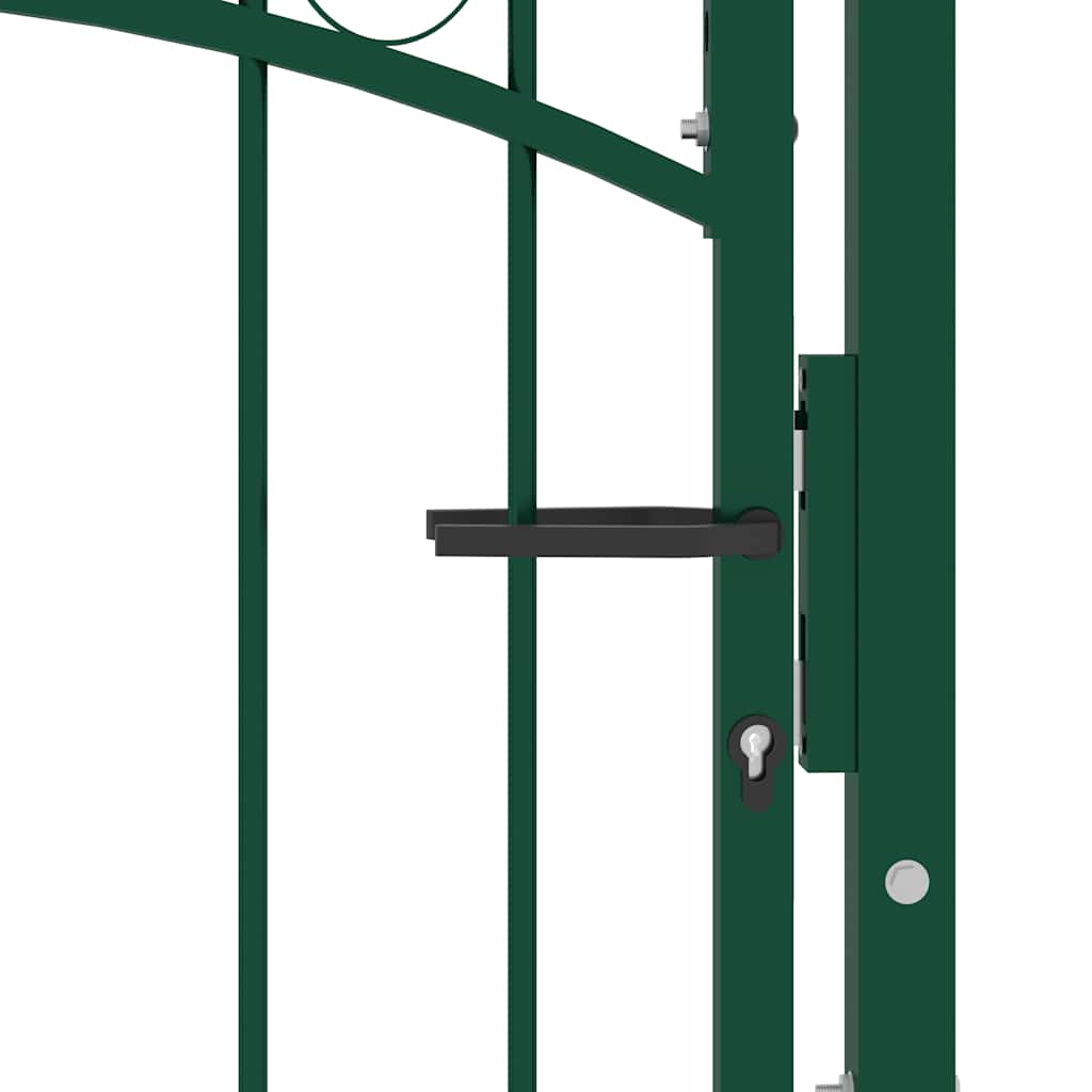 Aitaportti Emmen Piikeillä Teräs 104X97 Cm Vihreä