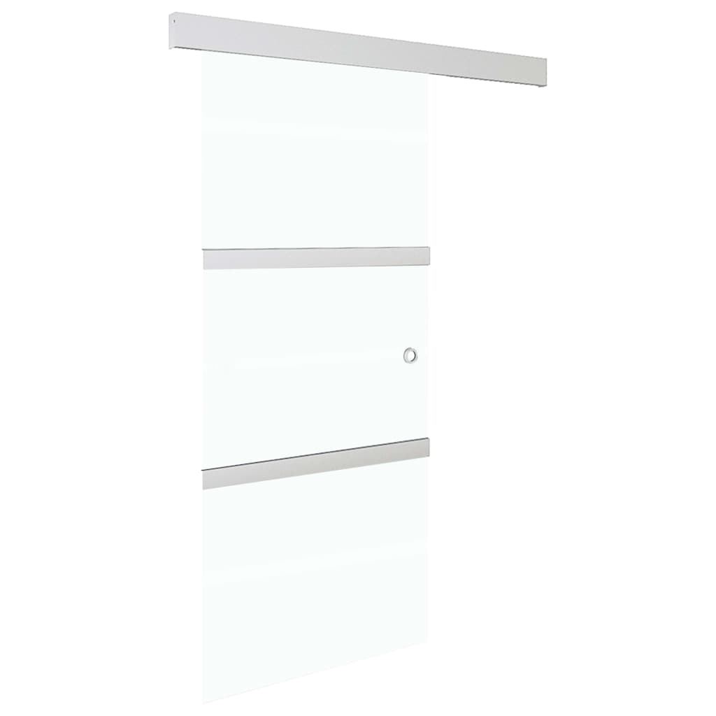 Liukuovi Soft-Stopeilla Esg-Lasi Ja Alumiini 76X205 Cm