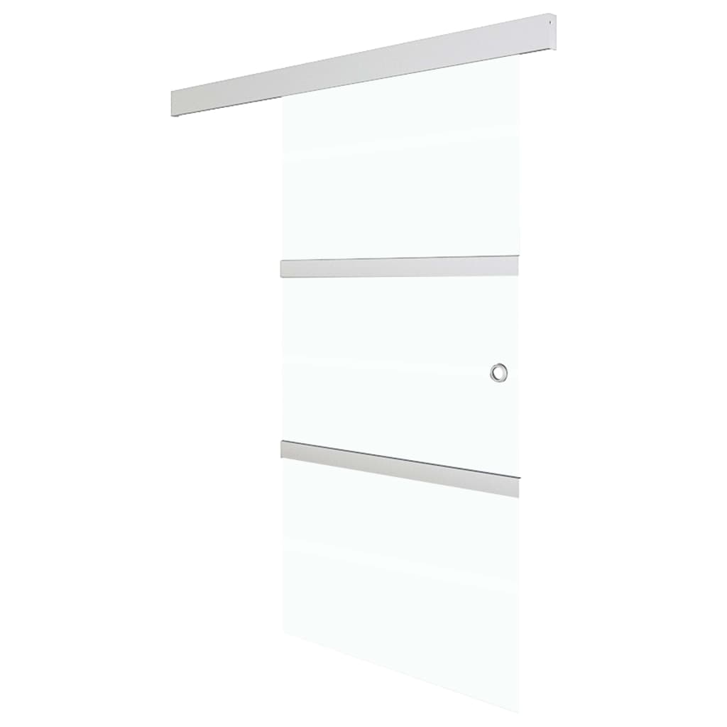 Liukuovi Soft-Stopeilla Esg-Lasi Ja Alumiini 76X205 Cm