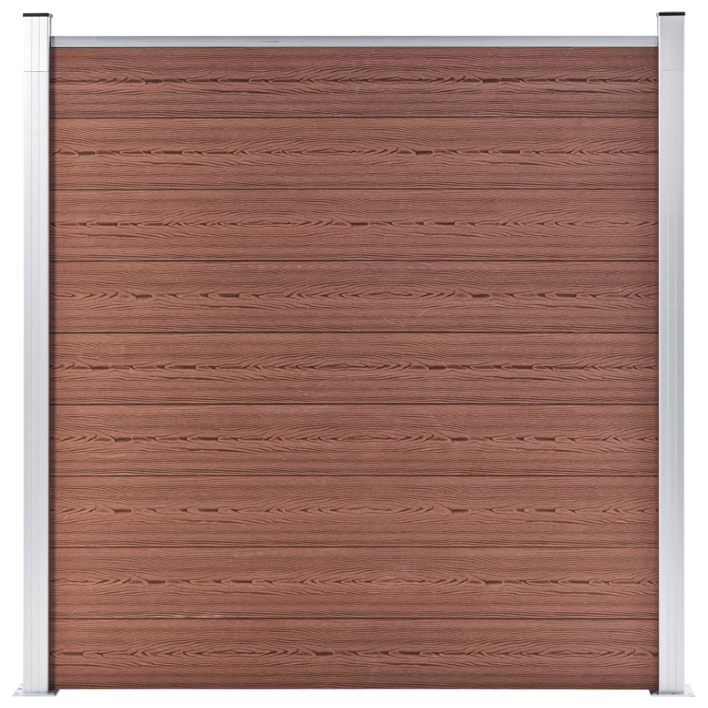 Puutarha-Aita Wpc 1737X186 Cm Ruskea