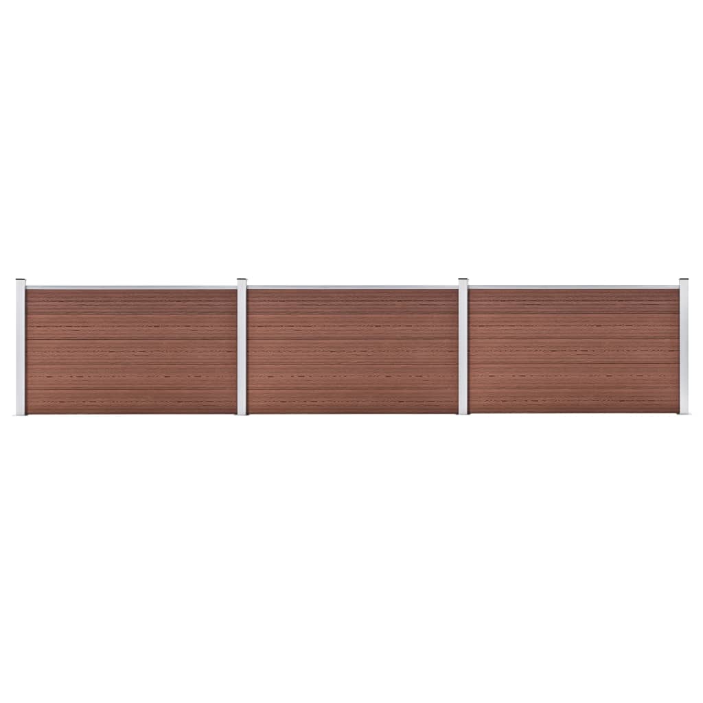 Puutarha-Aita Wpc 526X106 Cm Ruskea