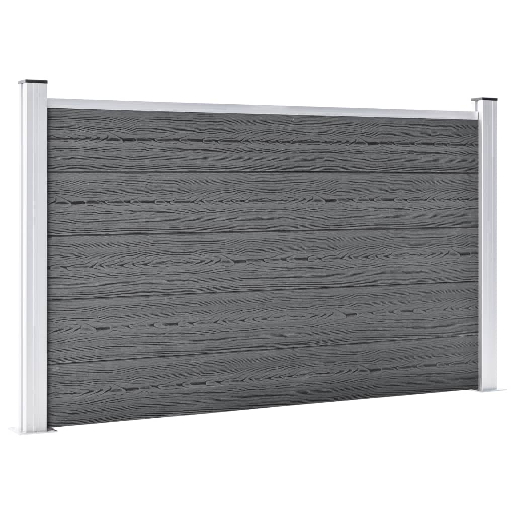 Puutarha-Aita Wpc 353X106 Cm Harmaa
