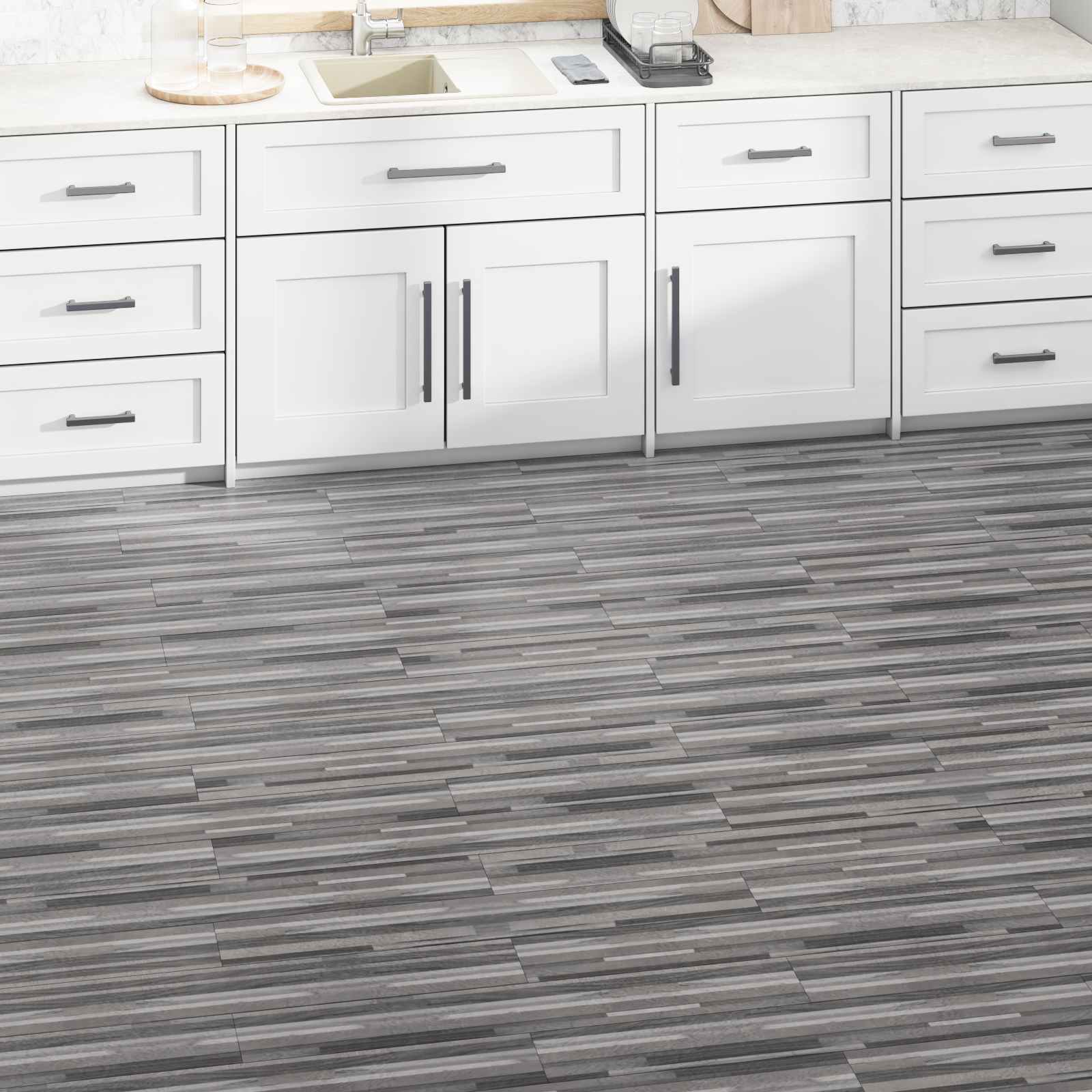 Lattialankut 5,02 M² 36 Pcs Polyvinyylikloridi