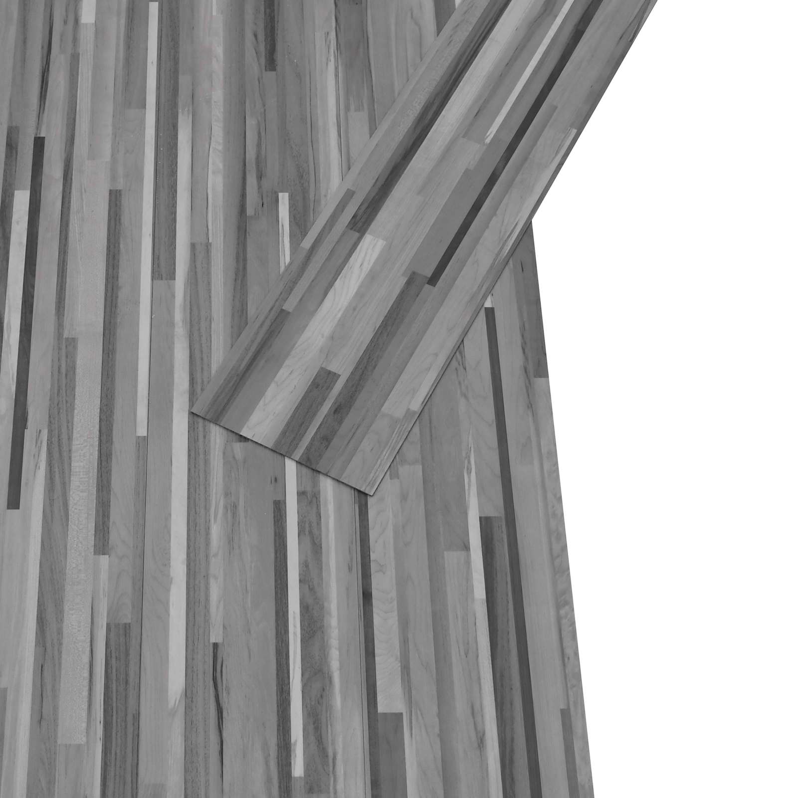 Lattialankut 18 Pcs Harmaa 5,26 M² Polyvinyylikloridi