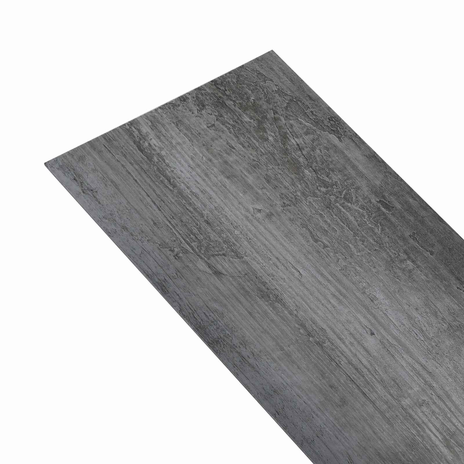 Itsekiinnittyvä Lattialauta 32 Pcs Kiiltävä Harmaa 4,46 M²