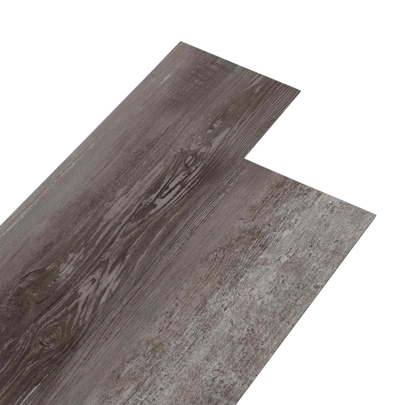 Itsekiinnittyvä Lattialauta 32 Pcs Raidallinen Puu 4,46 M²