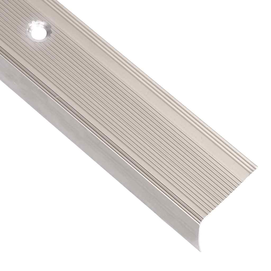 Portaikon Suojukset L-Muotoiset 15 Kpl Alumiini 90 Cm Samppanja