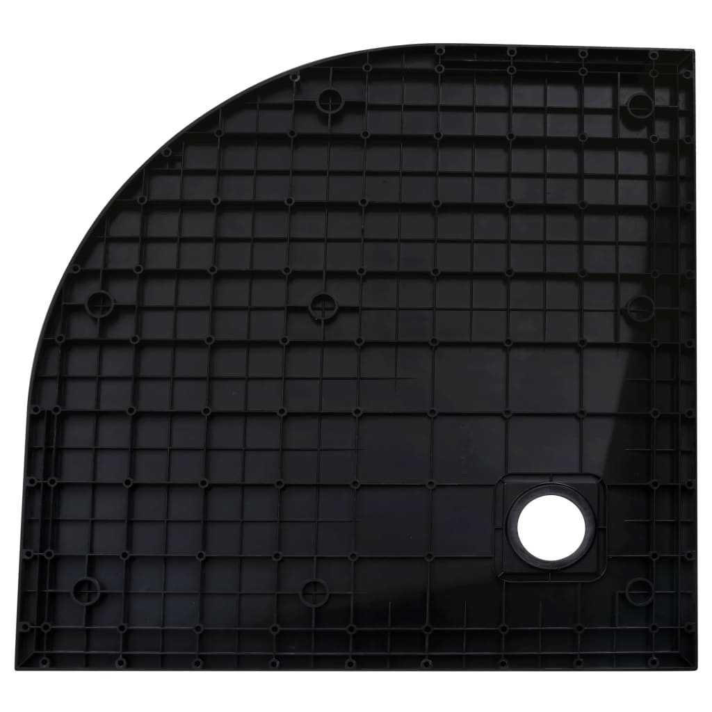 Suihkualusta Smc Musta 90X90 Cm