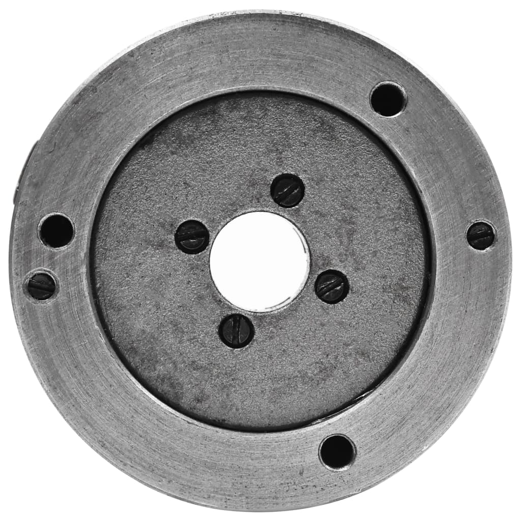4-Leukainen Itsestään Keskittävä Sorvi-Istukka 80 Mm Teräs K12 80