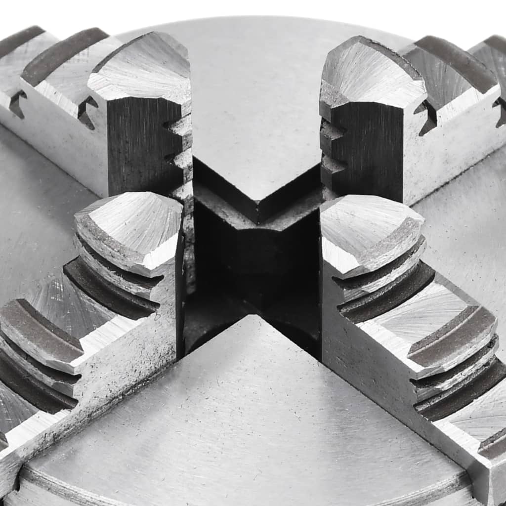 4-Leukainen Itsestään Keskittävä Sorvi-Istukka 80 Mm Teräs K12 80