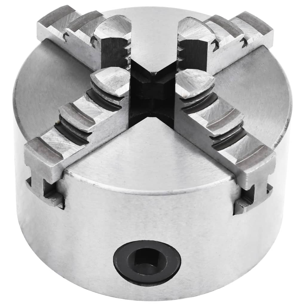 4-Leukainen Itsestään Keskittävä Sorvi-Istukka 100 Mm Teräs K12 100