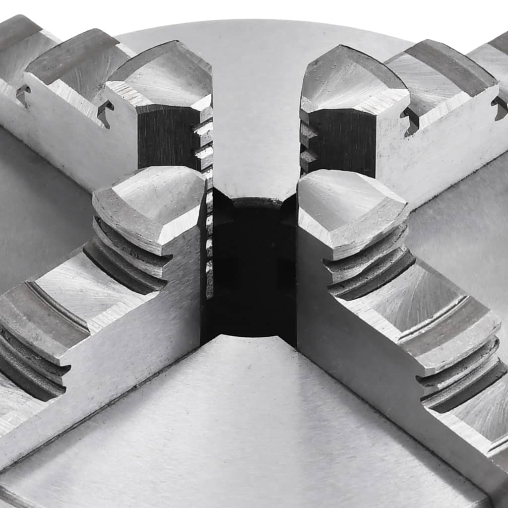 4-Leukainen Itsestään Keskittävä Sorvi-Istukka 125 Mm Teräs K12 125