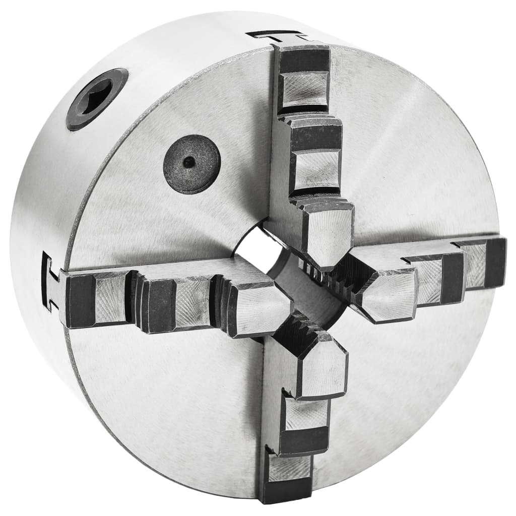4-Leukainen Itsestään Keskittävä Sorvi-Istukka 160 Mm Teräs K12 160