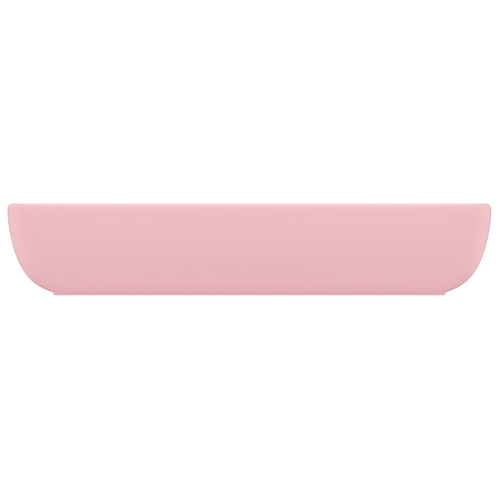 Ylellinen Pesuallas Suorakaide Matta Pinkki 71X38 Cm Keraami
