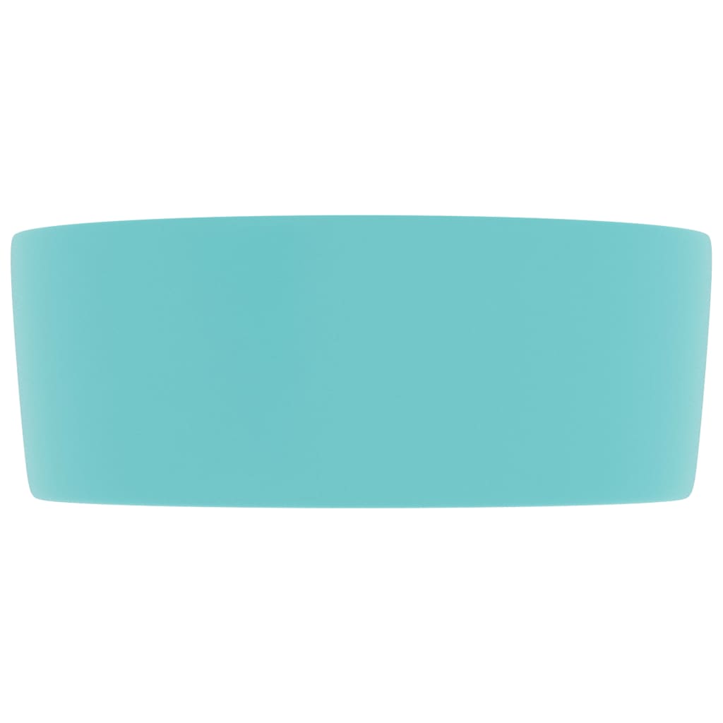 Ylellinen Pesuallas Pyöreä Matta Vaaleanvihreä 40X15 Cm Keraami