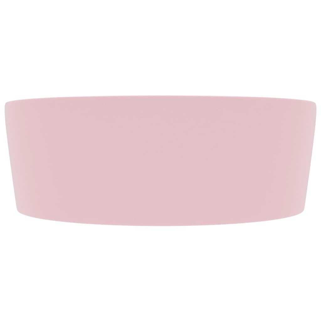 Ylellinen Pesuallas Ylivuodolla Mattapinkki 36X13 Cm Keraaminen