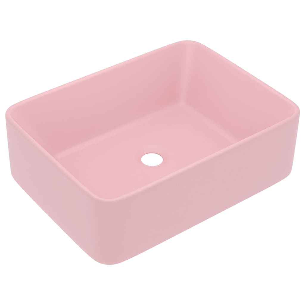 Ylellinen Pesuallas Matta Pinkki 41X30X12 Cm Keraami
