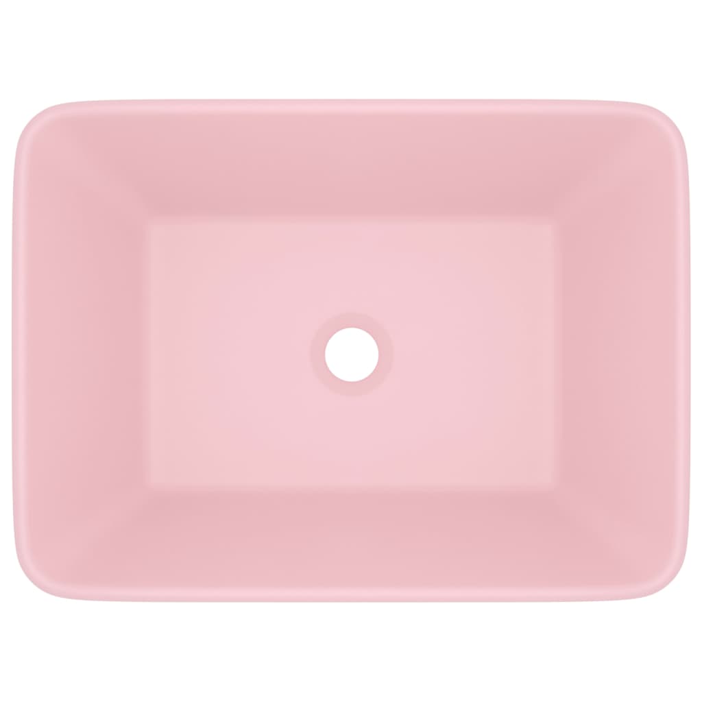 Ylellinen Pesuallas Matta Pinkki 41X30X12 Cm Keraami
