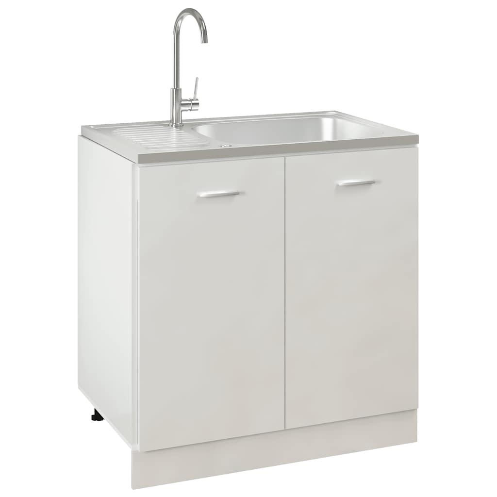 Tiskiallas Viemärisarjalla Hopea 800X500X155 Mm Ruostum. Teräs