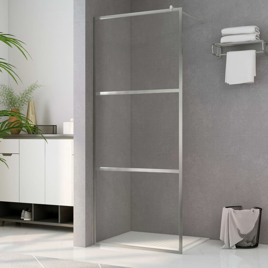 Walk-In Suihkun Seinäke Kirkas Esg-Lasi 80X195 Cm