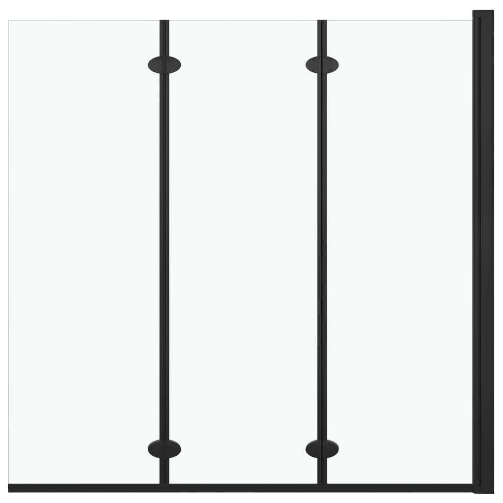 Taittuva Suihkukaappi 3 Paneelia Esg 130X138 Cm Musta