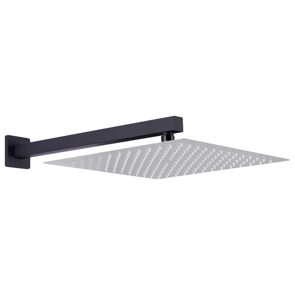 Suihkun Tukivarsi 201 Ruostumaton Teräs Musta 40 Cm
