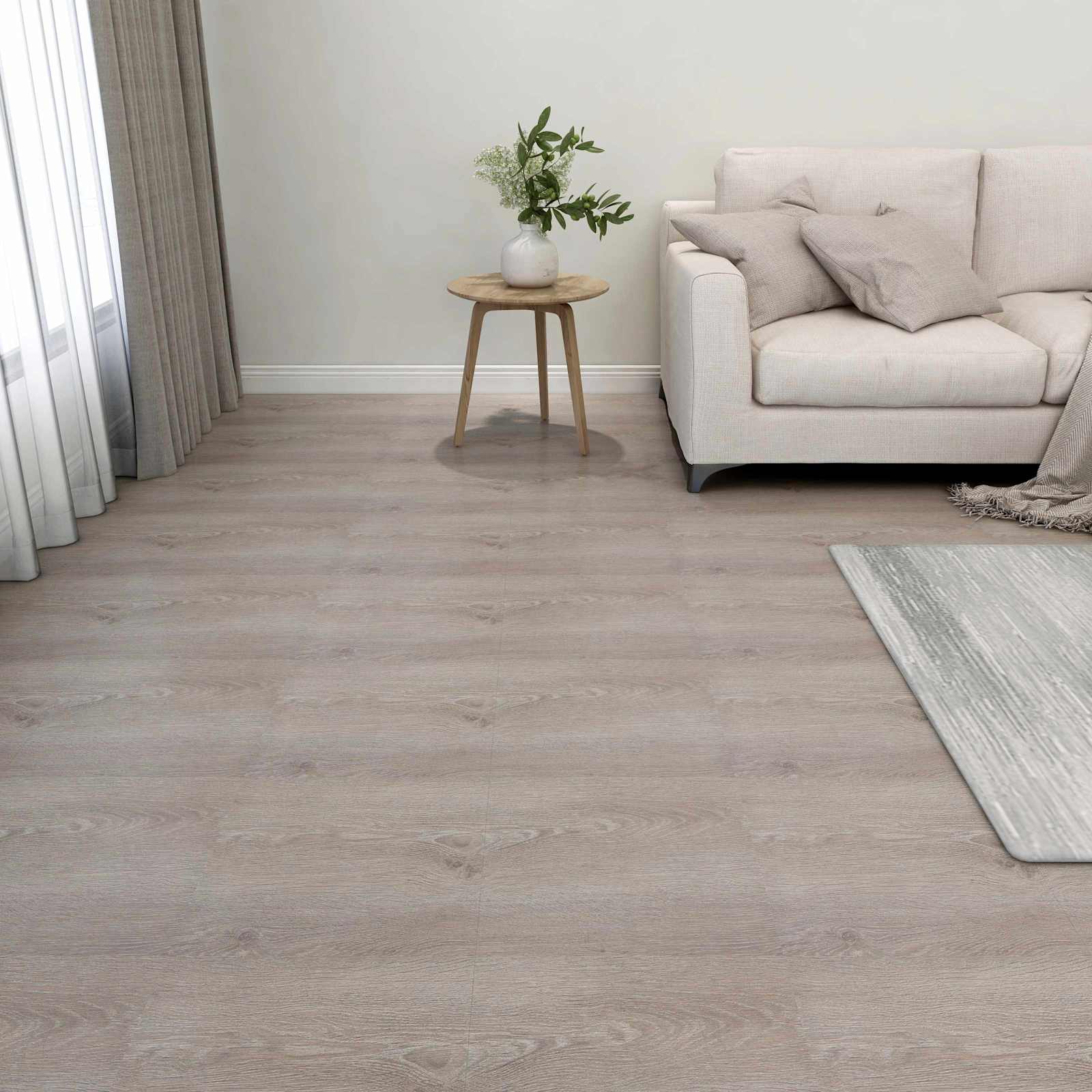 Lattialankut 5,11 M² 55 Pcs Polyvinyylikloridi Puu