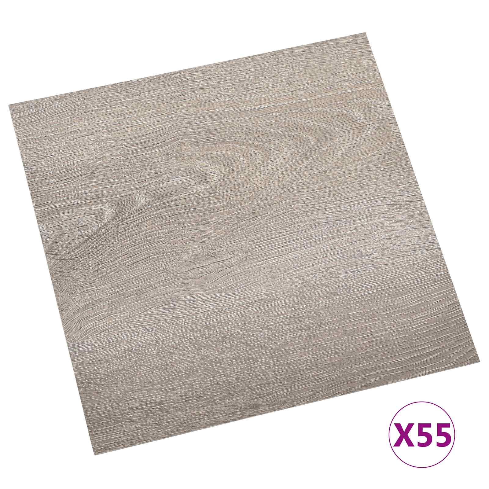Lattialankut 5,11 M² 55 Pcs Polyvinyylikloridi Puu