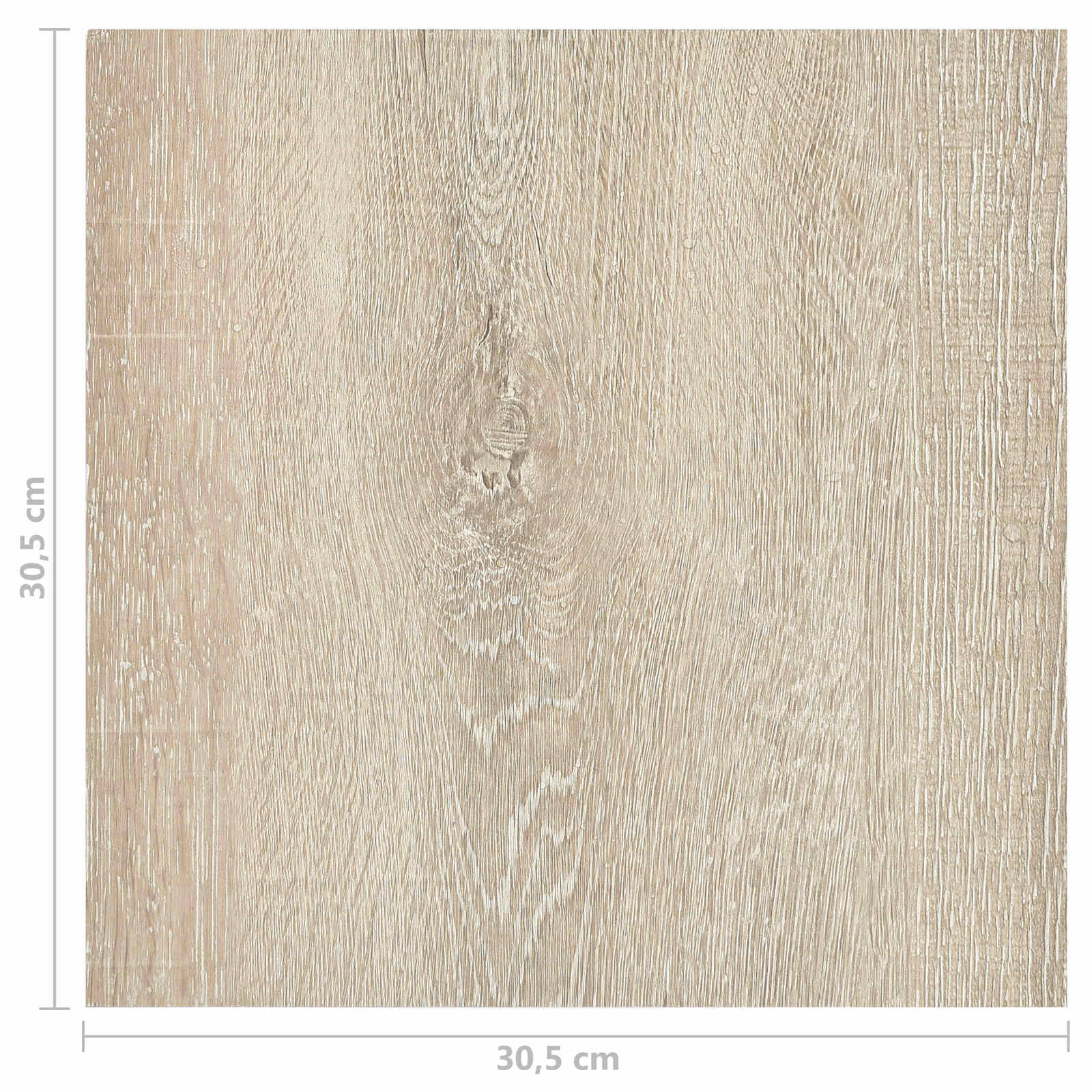 Lattialankut 55 Pcs Beige 5,11 M² Polyvinyylikloridi