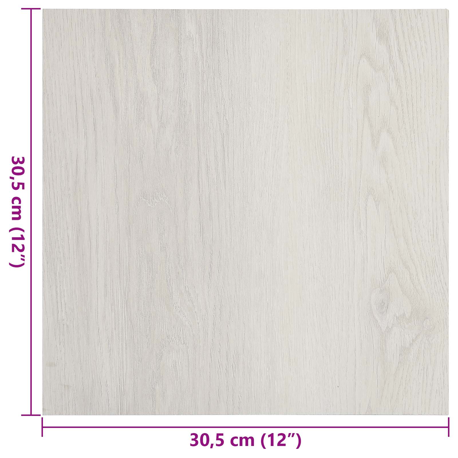 Lattialankut 5,11 M² 55 Pcs Polyvinyylikloridi Vaaleanbeige