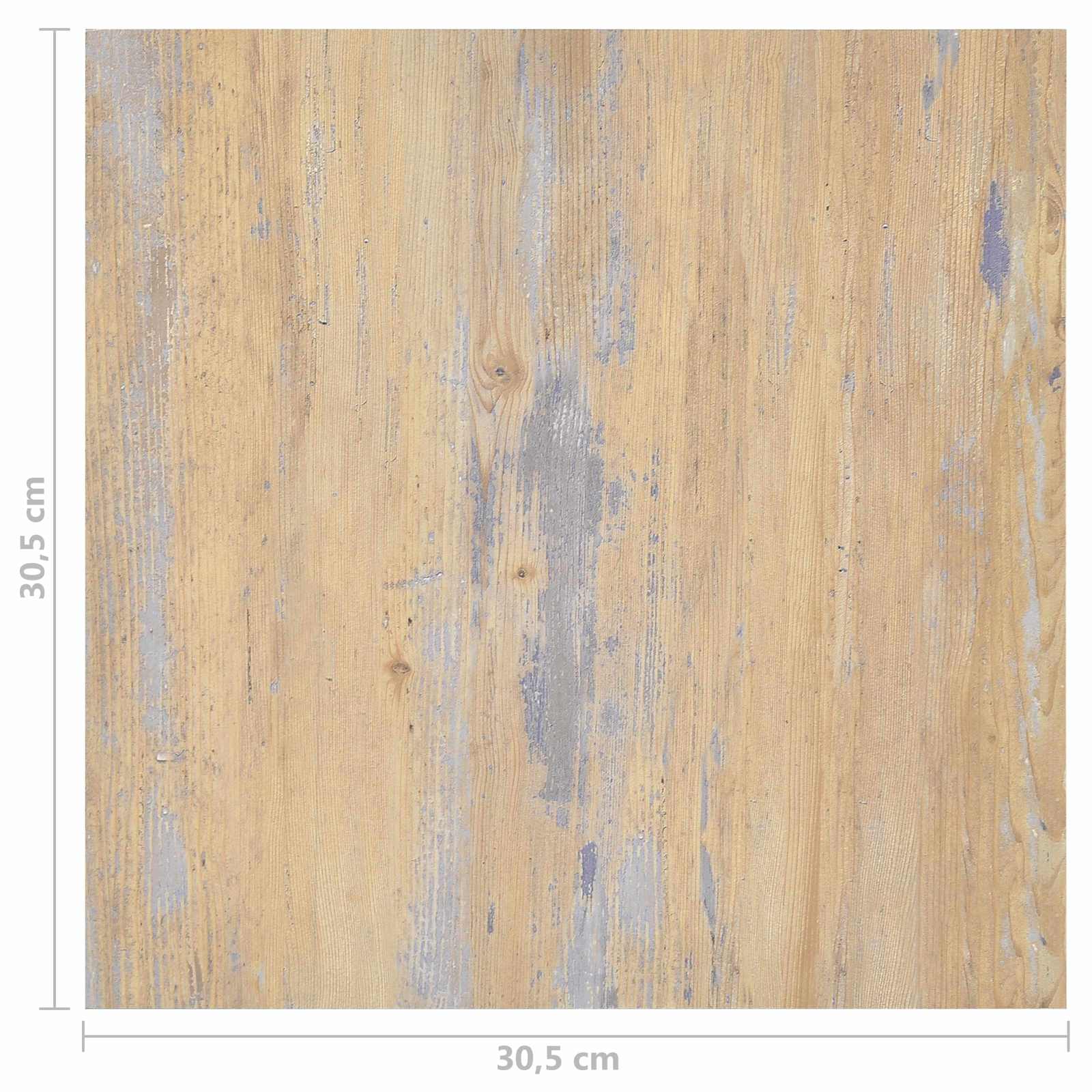 Lattialankut 5,11 M² 55 Pcs Polyvinyylikloridi Ruskea Ja Harmaa