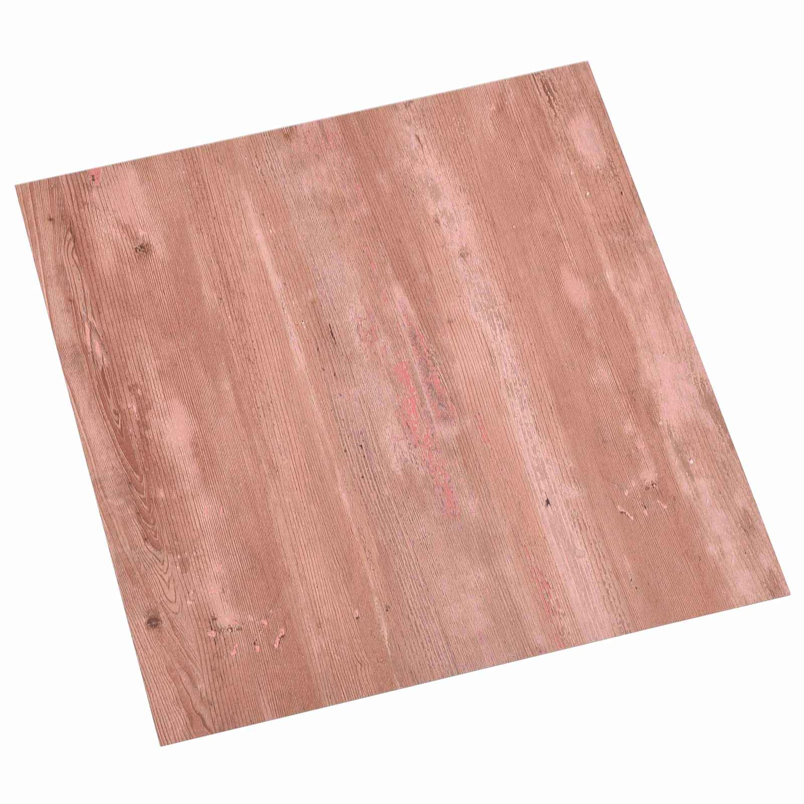 Lattiapaneelit 55 Pcs Punainen 5,11 M² Polyvinyylikloridi