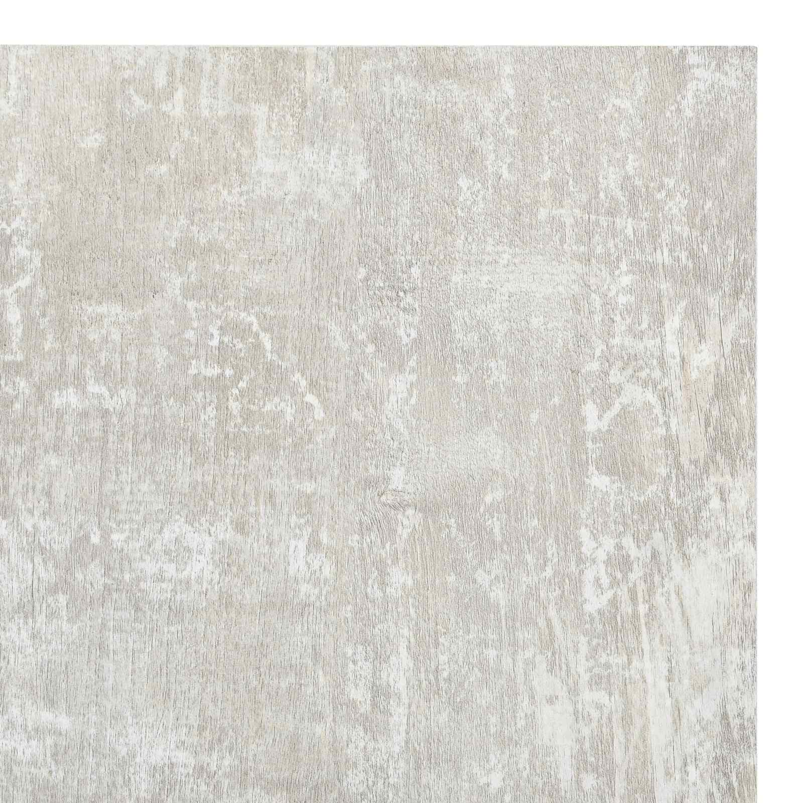 Lattialankut 5,11 M² 55 Pcs Polyvinyylikloridi Valkoinen Ja Puu