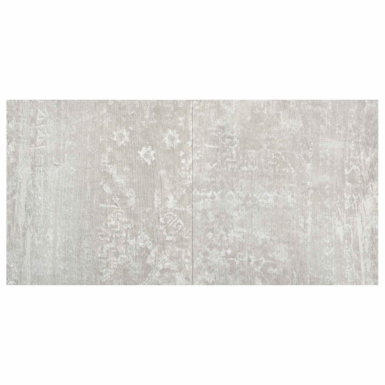 Lattialankut 5,11 M² 55 Pcs Polyvinyylikloridi Valkoinen Ja Puu