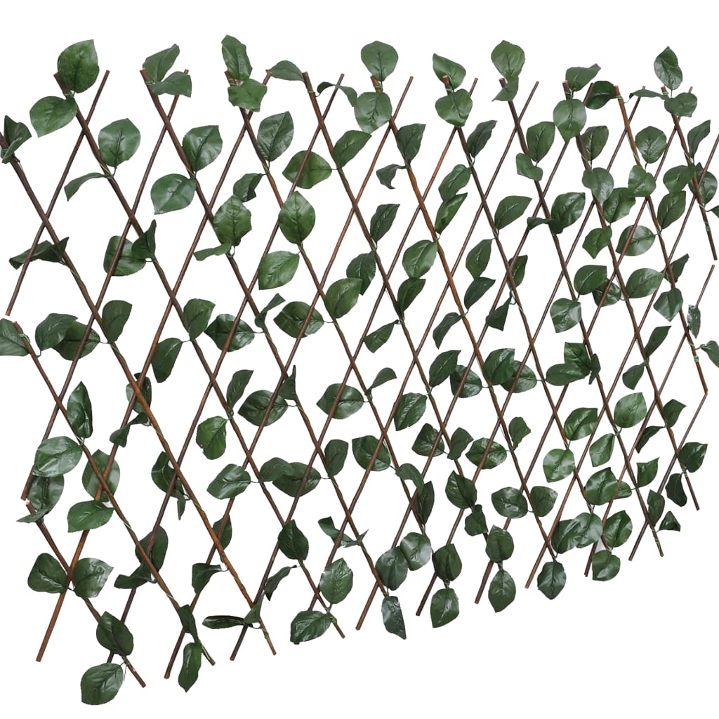 Pajusäleikköaidat 5 Kpl Keinotekoisilla Lehdillä 180X30 Cm