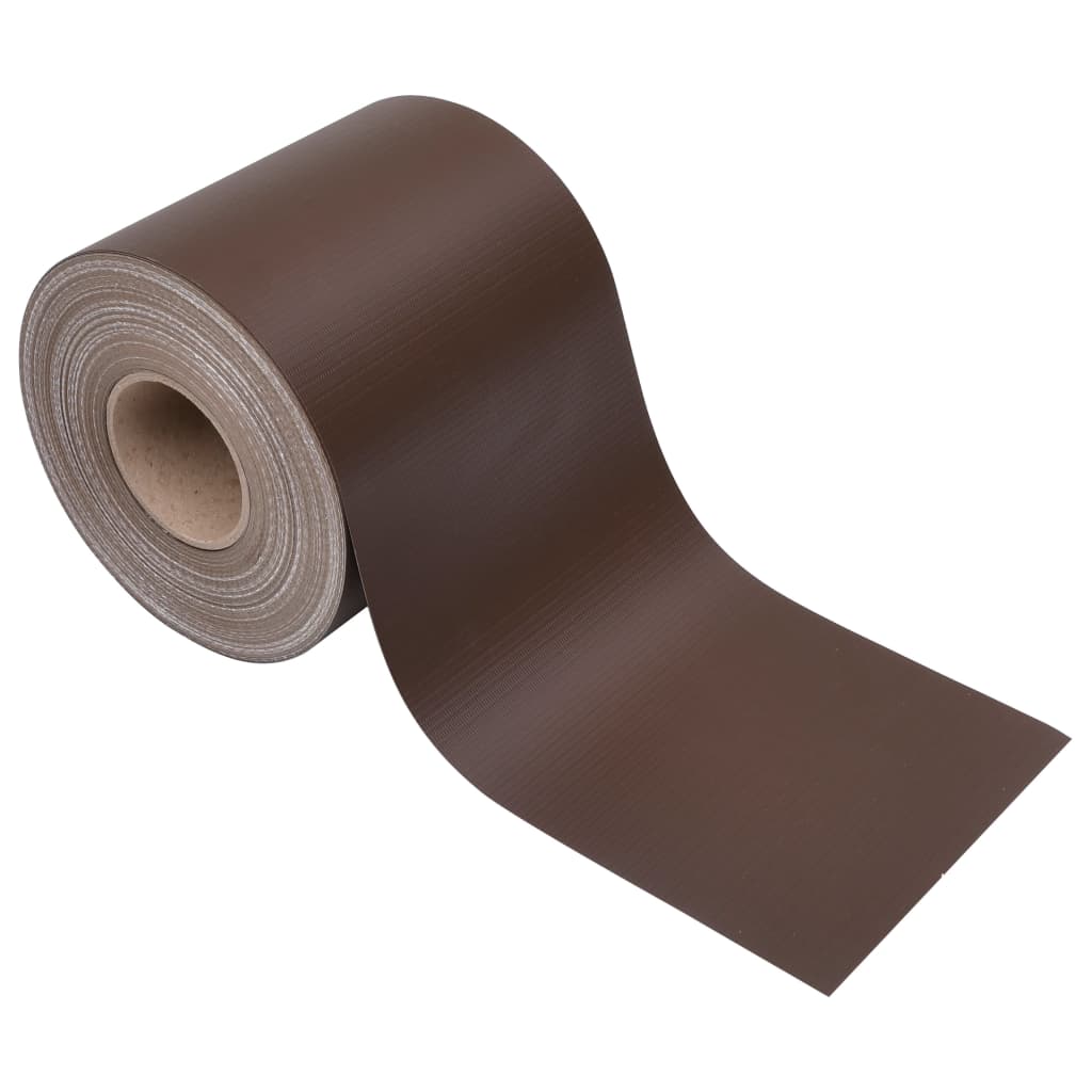 Puutarhan Yksityisyyden Suoja Pvc 35X0,19 M Ruskea
