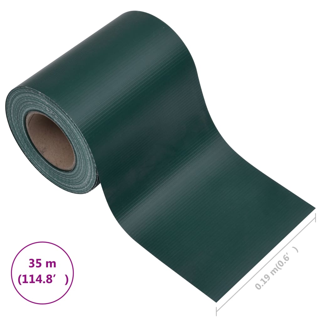 Puutarhan Yksityisyyden Suoja Pvc 35X0,19 M Matta
