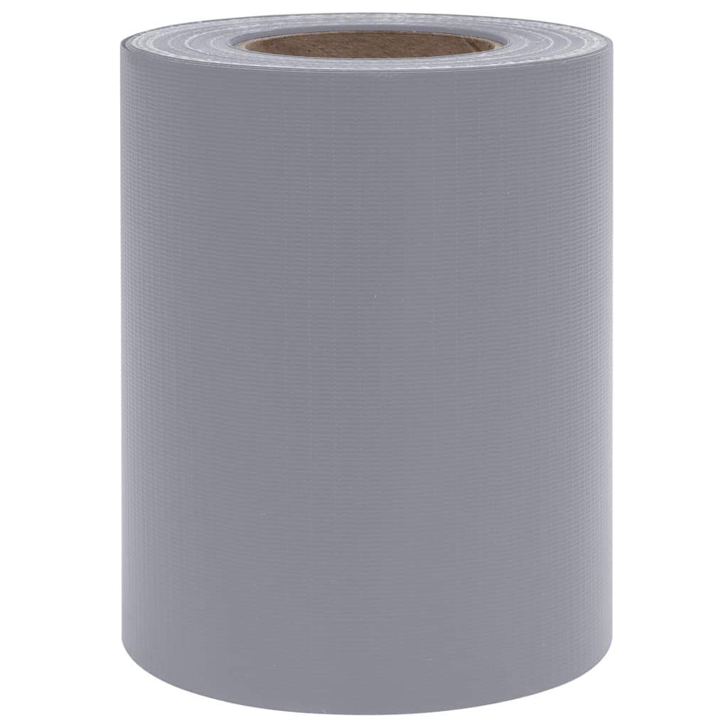 Puutarhan Yksityisyyden Suojat 4 Kpl Pvc 35X0,19M Vaaleanharmaa