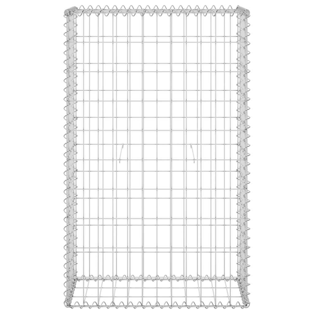 Gabion-Kivikori Kansilla Galvanoitu Teräs 60X30X100 Cm