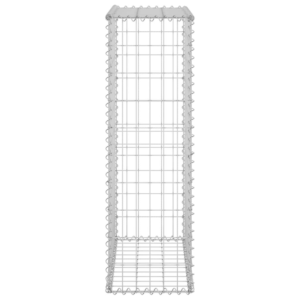 Gabion-Kivikori Kansilla Galvanoitu Teräs 60X30X100 Cm