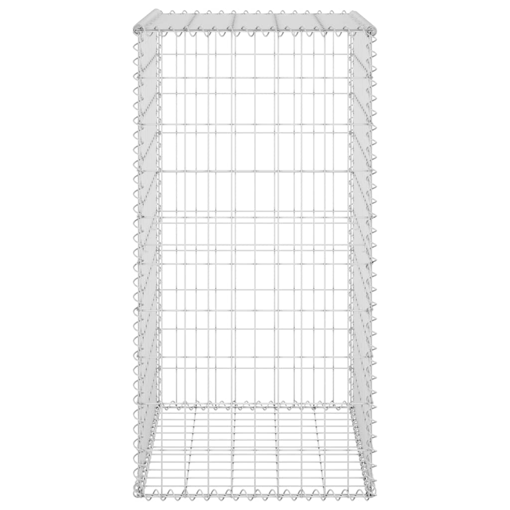 Gabion-Kivikori Kansilla Galvanoitu Teräs 60X50X100 Cm