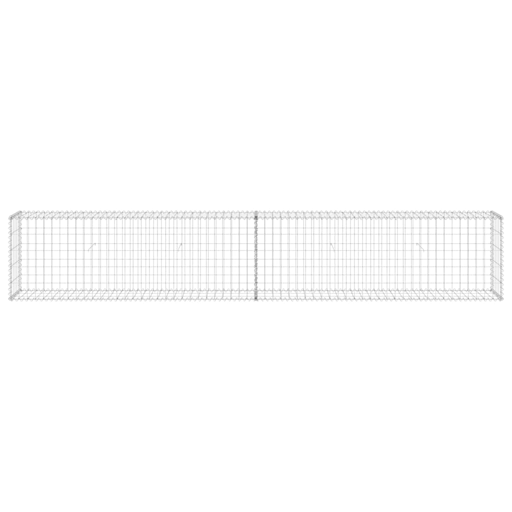 Gabion-Kivikori Kansilla Galvanoitu Teräs 300X30X50 Cm