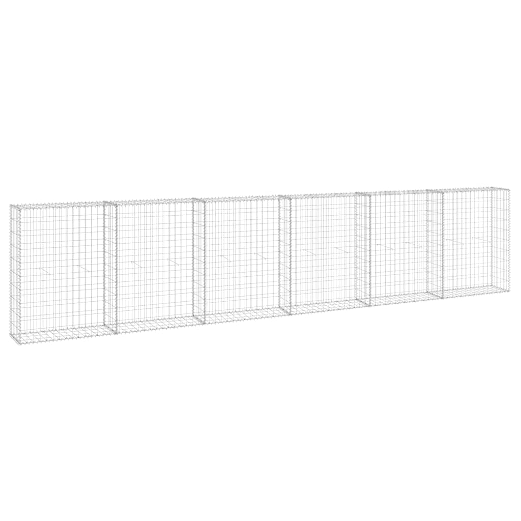 Gabion-Kivikori Kansilla Galvanoitu Teräs 300X30X100 Cm
