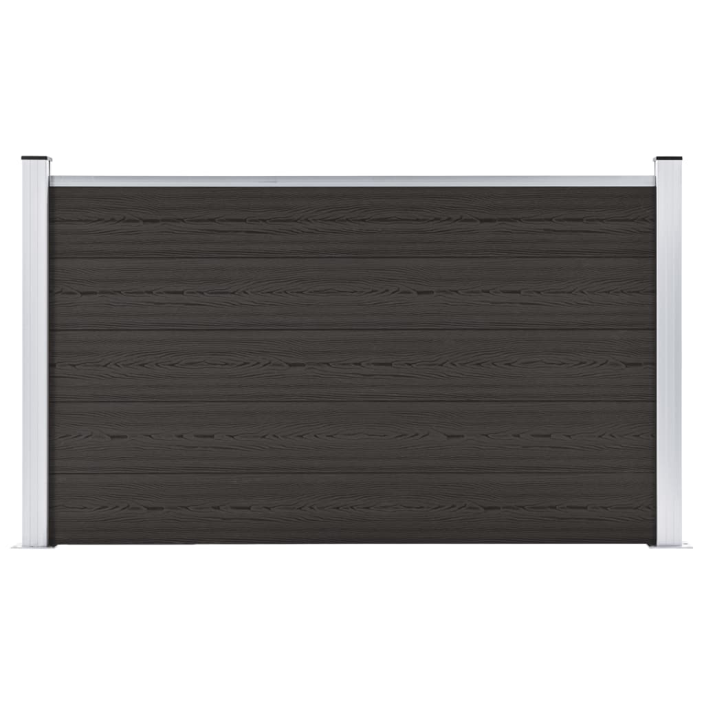 Aitapaneeli Wpc 180X105 Cm Musta