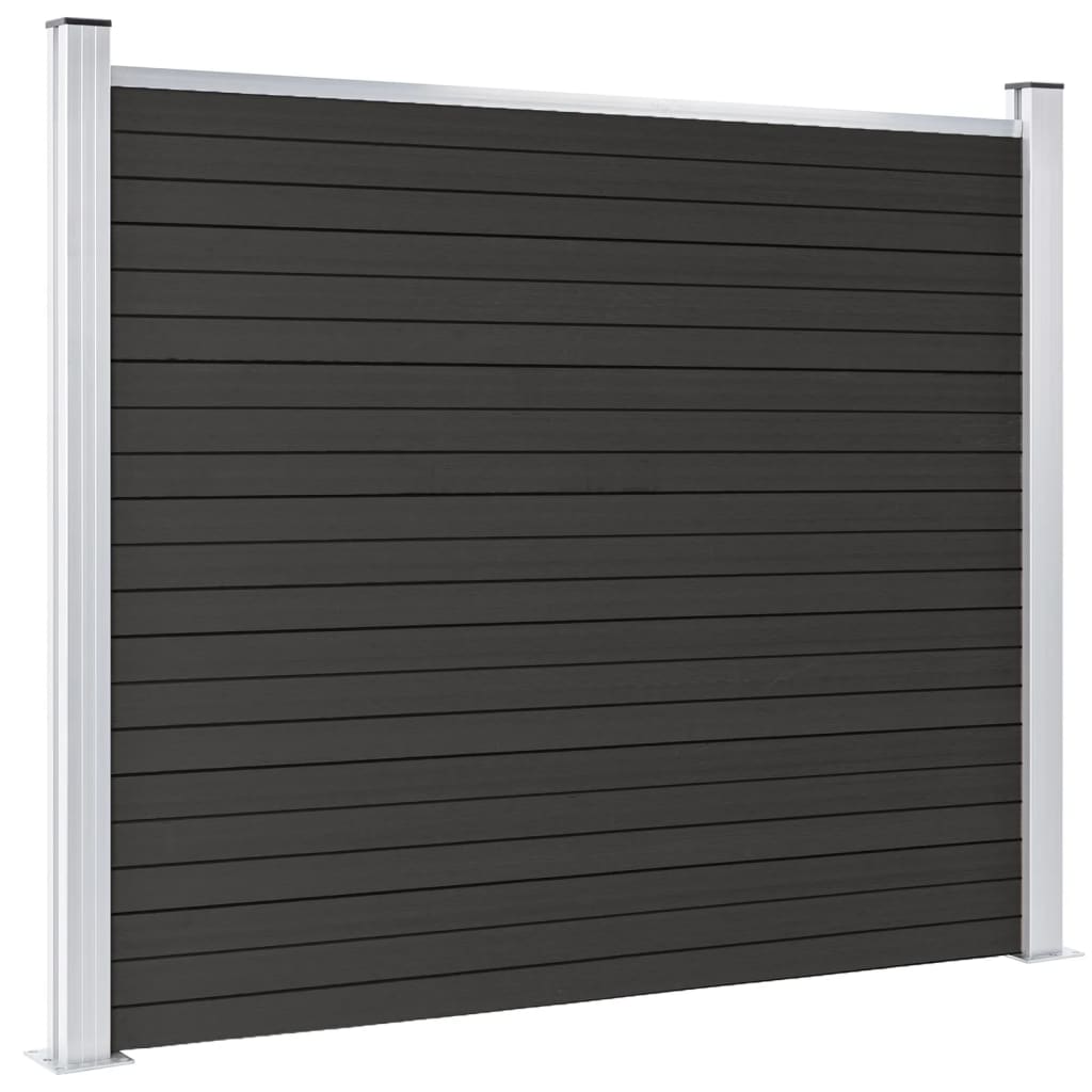 Aitapaneeli Wpc 180X146 Cm Harmaa